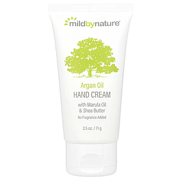 Крем для рук Mild By Nature Argan Oil Hand Cream with Marula Oil & Coconut Oil plus Shea Butter 71 г