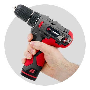 Дриль-шуруповерт акумуляторна INTERTOOL DT-0310