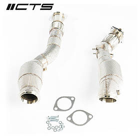 Даунпайп із спортивним каталізатором CTS TURBO BMW S58 F97/G01 X3M/X3MC & F98/G02 X4M/X4MC