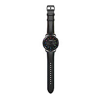 Комплект для Xiaomi Watch S3/S4 Black-rainbow (безель ATR+шкіряний ремінець), фото 7