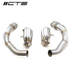 Даунпайп із спортивним каталізатором CTS TURBO BMW F90 M5/M5C & BMW G15/G16 M8/M8C