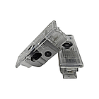 Світлодіодне штатне VIP підсвічування на дверях автомобіля з логотипом BMW Е60 Е65 Е70 Е90 F10, фото 2