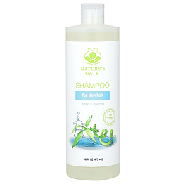 Шампунь Mild By Nature Nature's Gate Biotin & Bamboo Shampoo for Thin Hair 473 мл