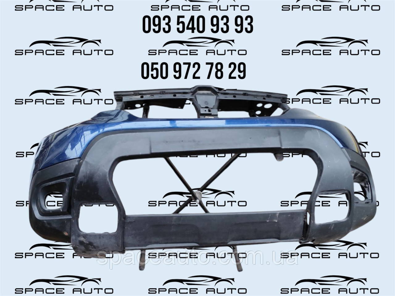 Бампер передний Renault Duster 2 б/у оригинал под небольшой ремонт 620227030R, фото 1
