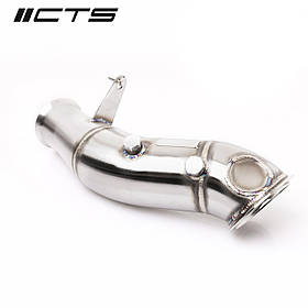 Даунпайп із спортивним каталізатором CTS TURBO 4" BMW N55 (Electric Wastegate)