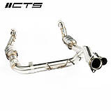Даунпайп із спортивним каталізатором CTS TURBO FORD RAPTOR ECOBOOST 3.5L, фото 2