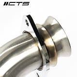 Даунпайп із спортивним каталізатором CTS TURBO FORD RAPTOR ECOBOOST 3.5L, фото 3