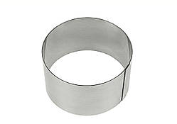 Форма кругла з нержавіючої сталі 8х4,5 см One Chef NK-901002