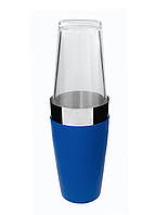 Шейкер Boston 800/500 мл синій One Chef NK-214145