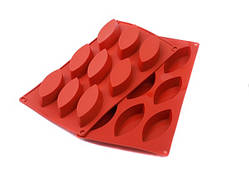 Форма силіконова Профі Човник 88х43 мм 9 комірок One Chef NK-904063