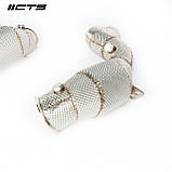 Даунпайп із спортивним каталізатором CTS TURBO MERCEDES-BENZ M177/W213 E63S, фото 4