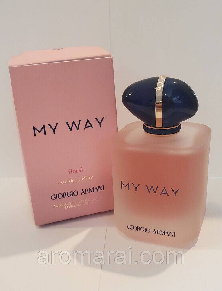 💖 Стійка Жіноча парфумована вода Giorgio Armani My Way Floral (Джорджіо Армані Май Вей Флорал) 100 мл. Квітковий аромат, фото 1