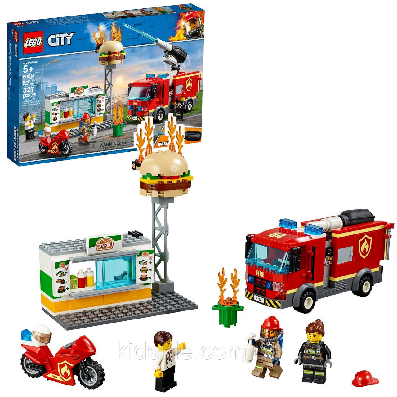LEGO City 60214 Пожежа в бургер-кафе