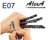 Олівець для очей WoBs Alexa eye contour pencil - E07 джинсовий (матовий), фото 4