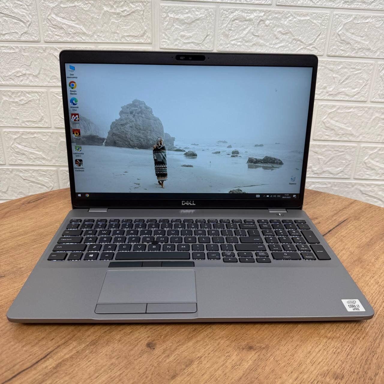 Б/в Ноутбук Dell Precision 3551 15.6" 1920x1080| Core i7-10850H| 16 GB RAM| 512 GB SSD| Quadro P620 4GB
