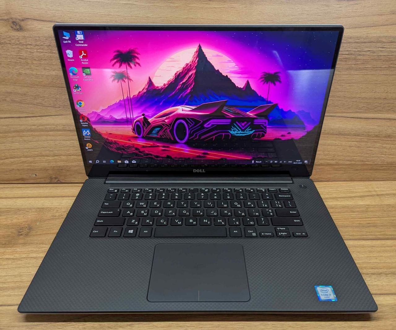 Б/в Ігровий ноутбук Dell XPS 15 9550 15.6" 3840x2160 Touch| i7-6700HQ| 32GB RAM| 512GB SSD| GTX 960M 2GB
