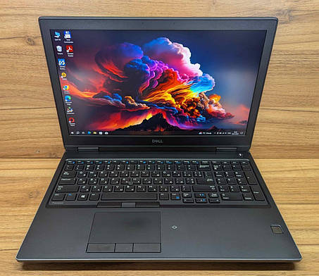 Б/в Ноутбук Dell Precision 7530 15.6" 1920x1080| Core i5-8400H| 32 GB RAM| 480 GB SSD| Quadro P2000 4GB, фото 1