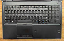 Б/в Ноутбук Dell Precision 7530 15.6" 1920x1080| Core i5-8400H| 32 GB RAM| 480 GB SSD| Quadro P2000 4GB, фото 3