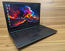 Б/в Ноутбук Dell Precision 7530 15.6" 1920x1080| Core i5-8400H| 32 GB RAM| 480 GB SSD| Quadro P2000 4GB, фото 4