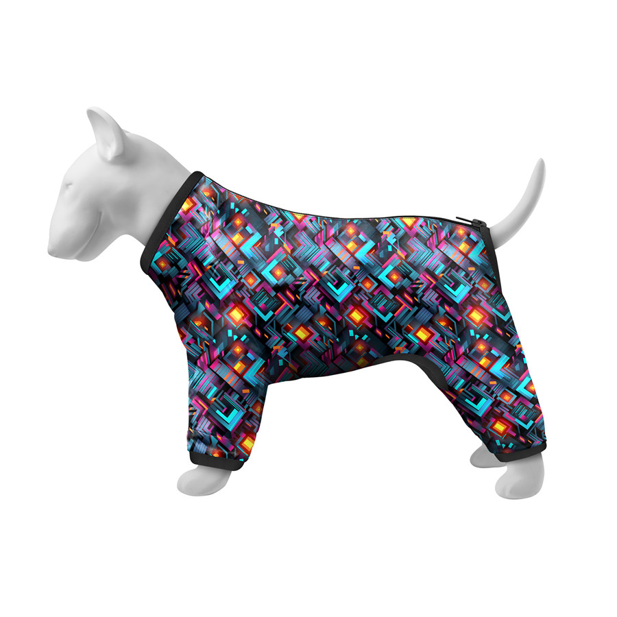Вітровка для собак WAUDOG Clothes, малюнок "Нескінченні світи", S40, В 56-59 см, С 37-40 см, фото 1
