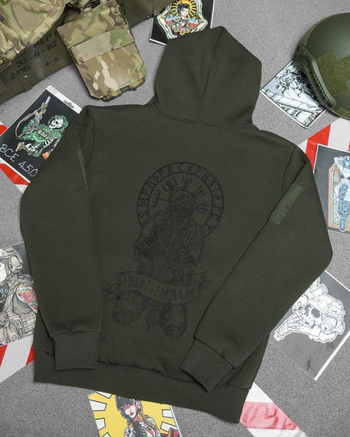 Худі CELEO на флісі руни олива ВТ3853