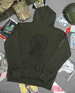 Худі CELEO на флісі руни олива ВТ3853