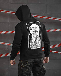 Худі на флісі Girl black ВТ4770