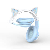 Наушники гарнитура накладные Bluetooth XO BE38 Blue (BE38.blue), фото 4
