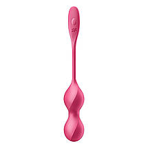Вагінальні кульки з вібрацією Satisfyer Love Birds 2, що працюють від програми, рожеві, фото 4