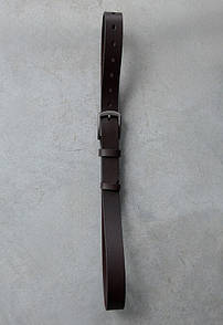 Класичний ремінь коричневого кольору Staff brown