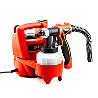 Електричний фарборозпилювач (фарбопульт ) GTM SG500 : 500 Вт, сопло 2.5мм, 0.8 л/хв (2567) EHA