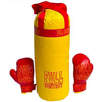 Боксерская груша с перчатками (большая) 50 см Full Contact