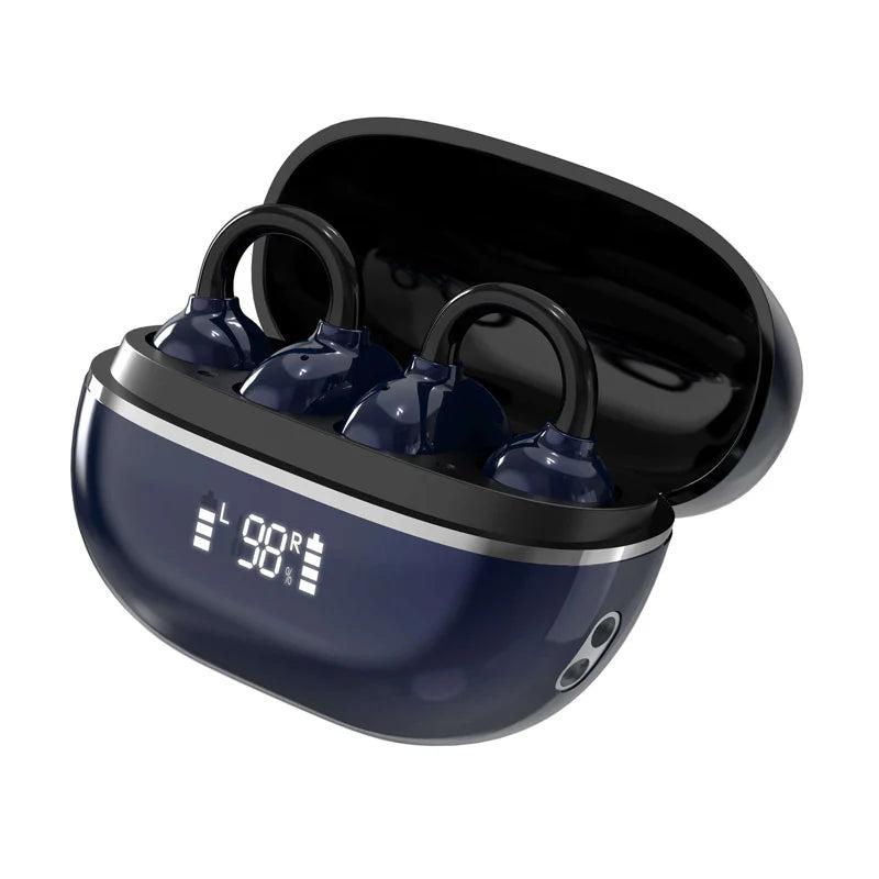 Бездротові навушники bluetooth з мікрофоном LDNIO T09 BT5.3, синього кольору