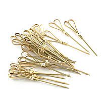 Бамбукова шпажка Серце 90 мм 100 шт One Chef NK-808074