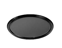 Блюдо для викладки кругле з полікарбонату 38,5 см чорне One Chef NK-513008