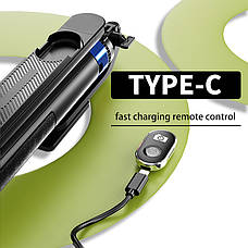 Штатив Selfie stick з пультом на чотирьох ніжках 43-180 см AC Prof P515 Aluminum, фото 6