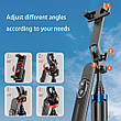 Штатив Selfie stick з пультом на чотирьох ніжках 43-180 см AC Prof P515 Aluminum, фото 8