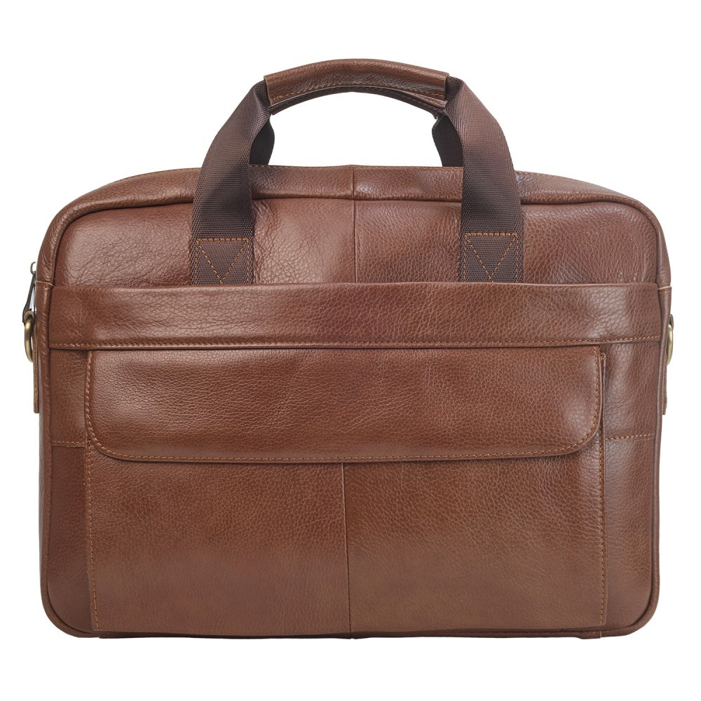 Портфель м'який шкіряний BUFFALO BAGS M1115C-1 рудий