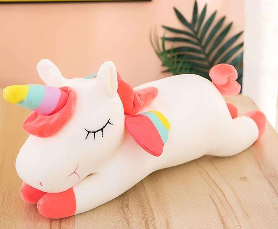 М'яка іграшка-подушка-обнімашка "Єдиноріг" 40см