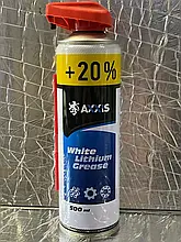 Мастило спрей біле літієве G-2014C-500 носик +20 500ml AXXIS