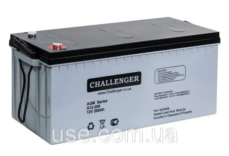 Гелевий акумулятор 12в /200 Ач, 12V, 200 Ah, а*год, ампер-годин, А/год, 12 Вольт, В, V, АКБ, GEL