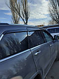 Дефлектори вікон, вітровики Jeep Grand Cherokee (WK2) 2010-2021 6шт. (Autoclover/Корея), фото 6