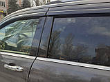 Дефлектори вікон, вітровики Jeep Grand Cherokee (WK2) 2010-2021 6шт. (Autoclover/Корея), фото 7
