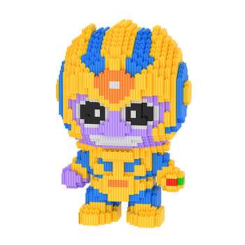 Конструктор Magic Blocks Мультгерої Танос, 3D конструктор 30 см