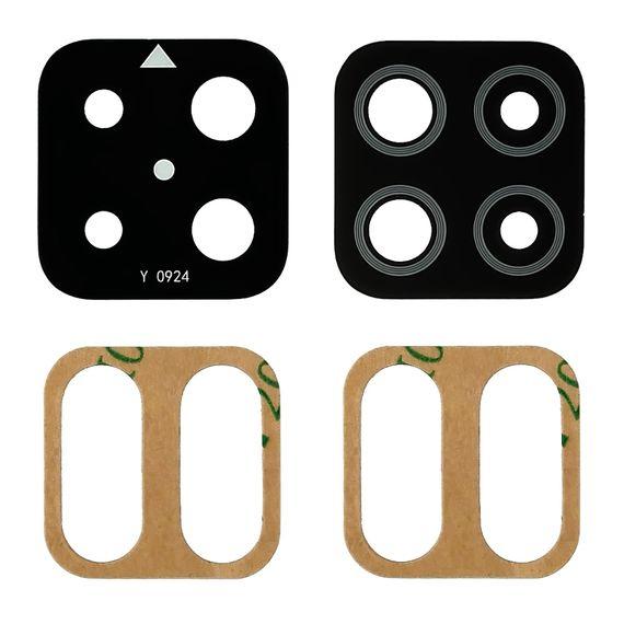 Скло камери для Samsung A225 Galaxy A22 (2021) 4G (Чорне), фото 1