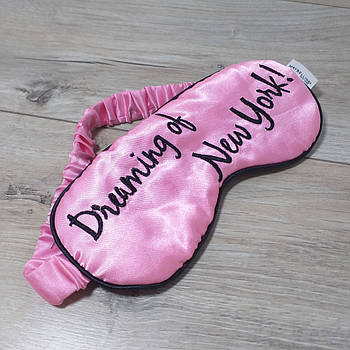 Шовкова маска для сну Maybelline NEW YORK, рожева (KG-12596)