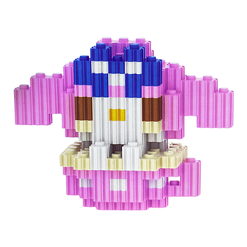 Конструктор Magic Blocks Мультгерої Зайчик у чашці, 3D конструктор 120 мм