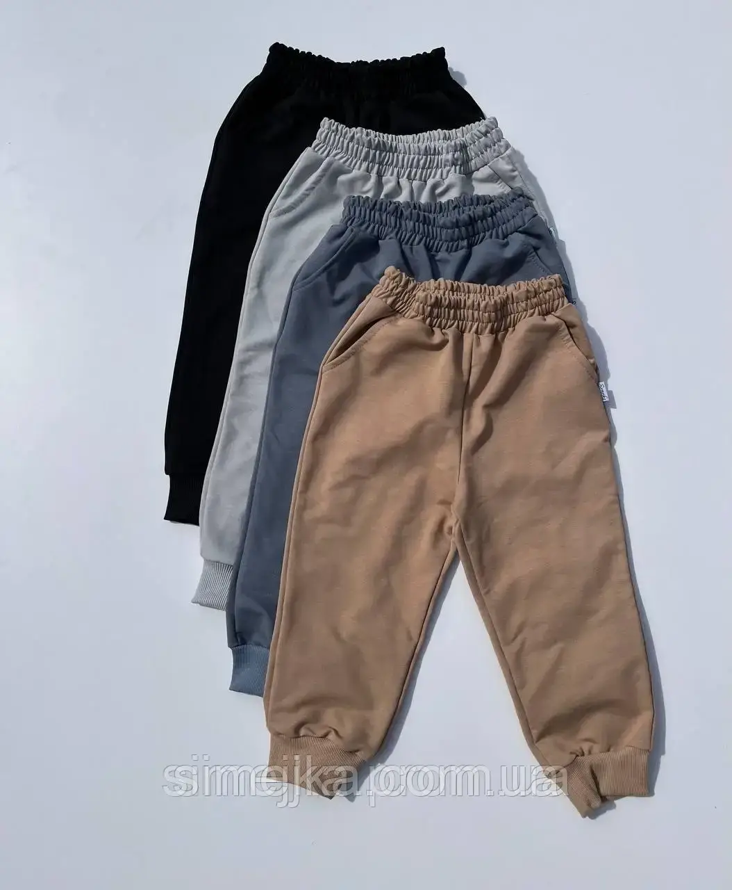 Джогери двухнитка преміум з манжетом, фото 1