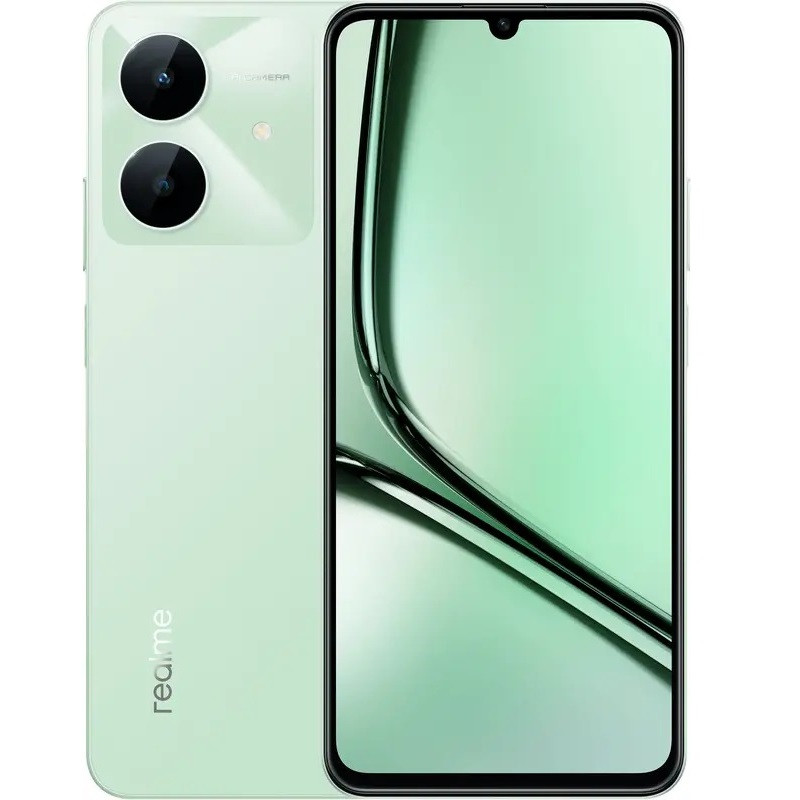 Смартфон Realme Note 60X 3/64GB (RMX3938) Wilderness Green, фото 1