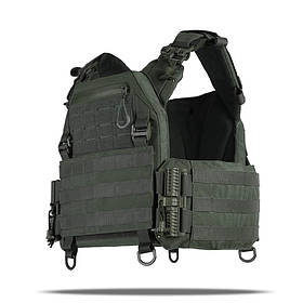 Плитоноска Kiborg GU gen.2 Khaki. Плитоноска без плит хакі, плитоноска хакі без підсумків